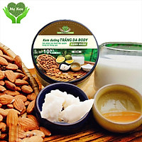 KEM DƯỠNG BODY HẠNH NHÂN MẸ KEN 200ML - hạnh nhân spa MẸ KEN, dưỡng ẩm, trắng body