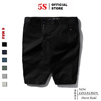 Quần Short Kaki Nam 5S (6 màu) Chất Liệu Cotton Cực Mát, Thấm Hút Mồ Hôi, Kiểu Dáng Trẻ Trung, Năng Động (QSK21002)