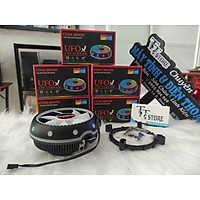 Quạt Tản Nhiệt, Fan CPU Coolmoon UFO X Led RGB - Tự Động Đổi Màu Và Hiệu Ứng - hàng chính hãng