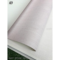 Giấy Dán Tường Hàn Quốc Vân Vải Kim Tuyến Cao Cấp AB Cho Phòng Ngủ Lụa Không Keo Khổ 1.06m Màu Cam, Trắng,Ghi