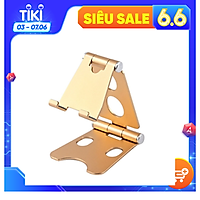 Giá đỡ điện thoại - Giá đỡ máy tính bảng hơp kim nhôm gấp gọn tiện dụng ( mãu ngẫu nhiên) - Hàng chính hãng