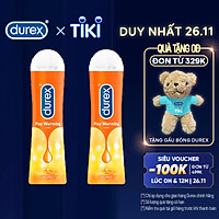 Bộ 2 Chai Gel Bôi Trơn Durex Play Warming 100ml