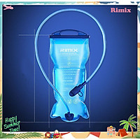 Túi Bình Nước Thể Thao dẻo Chạy Bộ Đạp Xe Dạng Túi Tiện Lợi Mang Theo Rimix Dung Lượng 2 Lít - Hàng chính hãng