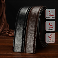 Dây Nịt Nam Không Mặt Khóa, Tương Thích Đầu Khóa Tự Động D&D Fashion