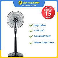 Quạt Đứng Sharp Có Điều Khiển PJ-S40RV-DG - Hàng Chính Hãng