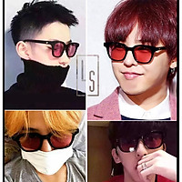 Kính Unisex Kpop Nhiều Màu - Kính Tròng Nhiều Màu GD Unisex