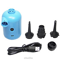 Máy bơm hơi nước mini kèm 3 vòi phun tiện dụng