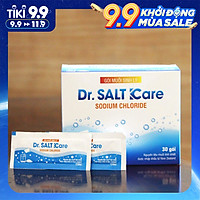 Hộp muối rửa xoang mũi nhập khẩu New Zealand cho bé và người lớn Dr Salt Kare| hỗ trợ điều trị viêm mũi, sổ mũi, viêm mũi dị ứng, viêm xoang (30 gói)