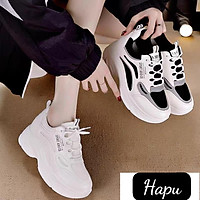 Giày sneaker nữ HAPU Sport Andco đế cao 8cm kiểu dáng thể thao phong cách mới , Hot trend