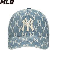 Nón MLB Monogram Denim Ball Cap New York Yankees