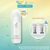 Nước Cân Bằng Dưỡng Sáng Cho Da Nhạy Cảm d program Whitening Clear Lotion 125ml