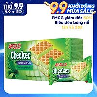 Bánh Bông Lan Giòn Lá Dứa Apollo (18 Gói x 20g)