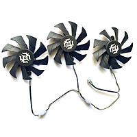 3pcs/lot 85mm RTX2080 GPU FAN For ZOTAC RTX 2080 SUPER-8GD6 X-GAMING GeForce RTX 2060 GTX 1060-6GD5 RTX2070 SUPER Video Card Fan 4PIN