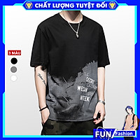 Áo thun nam mã TT56.0 kiểu dáng Áo tay lỡ nam form rộng thể thao cộc tay đẹp cho mùa hè vải cotton