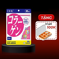 Viên uống Làm Đẹp Da DHC Collagen Nhật Bản + Tặng Kèm Hộp Chia Thuốc