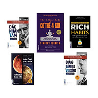 Bộ sách Thay Đổi Cách Sống và Phát Triển Sự Nghiệp ( đắc nhâm tâm – cơ thể 4h – quảng gán