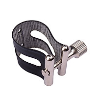Muslady Saxophone Ligature Compact Durable Sax Ligature for Alto Saxophone Bakelite Mouthpiece