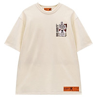 Áo Thun Unisex Bad Habits Tobacco Màu Cream 100% Cotton - Local Brand Chính Hãng