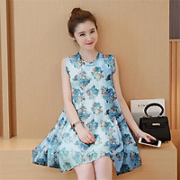 Đầm bầu công sở váy bầu thời trang Hàn Quốc dona21111201