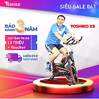Xe đạp tập thể dục tại nhà Toshiko X8 - giúp tăng cơ hiệu quả