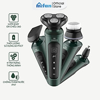 Máy Cạo Râu Đa Năng 4 Trong 1 Mifan 9D - Tỉa Lông Mũi, Tông Đơ, Rửa Mặt