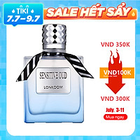 Nước Hoa LONKOOM PARFUM Sensitive OUD (Blue) perfume for men EDT Floral-Fruity Fragrance 100ml