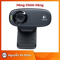 Webcam Logitech C310 720p HD - Góc cam 60 độ, micro giảm ồn, tự động chỉnh sáng cho Video Call, chụp ảnh 5MB, phù hợp PC/ Laptop - Hàng chính hãng