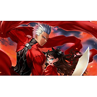 Poster A4 dán tường Anime, decal 21x30 trang trí có keo FateStay Night Unlimited Blade Works Wallpapers (2).jpg