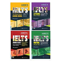 Combo Bộ Sách Luyện Thi Ielts Học Thuật - Bí Kíp Tự Học Ielts 8.0 ( Academic Ielts Mike ) (Tặng kèm bút chì Kingbooks)