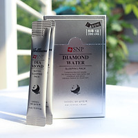 Mặt nạ ngủ dưỡng ẩm SNP Diamond Water Sleeping Pack 20x4ml