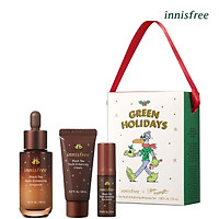 Bộ dưỡng phục hồi da và chống lão hóa trà đen innisfree Black Tea Youth Enhancing Ampoule Set - 131173365x - [Phiên bản Green Holidays]