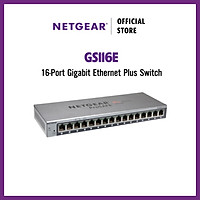 Bộ Chia Mạng Để Bàn 16 Cổng 10/100/1000M Gigabit Ethernet Smart Switch Netgear GS116E - Hàng Chính Hãng