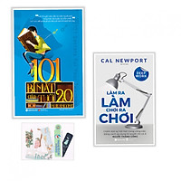 Combo 101 Bí Mật Của Tuổi 20 + Làm Ra Làm Chơi Ra Chơi-Tặng Bookmark PĐ