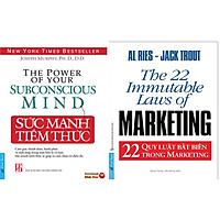 Combo 2 Cuốn Sách: Sức Mạnh Tiềm Thức + 22 Quy Luật Bất Biến Trong Marketing