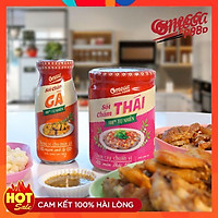Combo 2 Chai Sốt chấm Gà vị bắc và Sốt Chấm Thái Omegafood Chuẩn Vị Siêu Ngon Ăn Là Mê