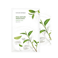 Combo 5 mặt nạ giấy dưỡng da cùng loại Nature Republic Real Nature Mask Sheet 23ml/miếng