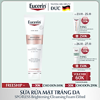 Sữa Rửa Mặt Sáng Da Eucerin Spotless Brightening Gentle Cleansing Foam 150g