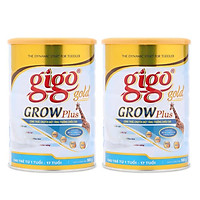 Combo 2 hộp Sữa Bột Gigo Gold Grow Plus 900g – công thức chuyên biệt tăng trưởng chiều cao