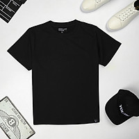 Áo thun trơn nam nữ Unisex cổ tròn tay ngắn