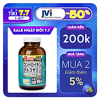 Viên uống Glucosamine Chondroitin Z-SX - Viên bổ xương khớp chính hãng Nhật Bản 720 viên 1610mg. Thực phẩm chức năng hỗ trợ giảm đau khớp và điều trị thoái hóa khớp