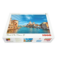 Bộ tranh xếp hình cao cấp 1500 mảnh ghép của liên kết mua – Thành Phố Venice, Ý (60x100cm)