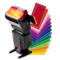 Filter Màu Lọc Ánh Sáng Đèn Flash Máy Chụp Hình (12 Tấm)