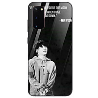 Ốp kính cường lực cho điện thoại Samsung Galaxy S20 Plus - Tôi Yêu B.T.S MS TYBTS017