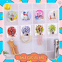 Combo 20 Móc Dán Tường In Hình 3D Siêu Dính Độc Đáo Chịu Lực Tốt Độ Bền Cao - Móc Dán 3D serashop03