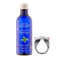 Toner thảo dược chiết xuất bạc hà Christian Lenart Mattifying Toning Care Lotion 200ml (Kiểm soát nhờn, làm sáng đều màu da) + Tặng kèm 1 băng Đô tai Mèo Xinh Xắn ( Màu Ngẫu Nhiên)