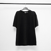 Áo thun cotton trơn t shirt nam nữ THE BAD GOD