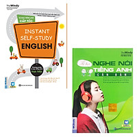 COMBO Instant self-study English Tự học tiếng Anh cấp tốc + Tự học nghe nói tiếng Anh căn