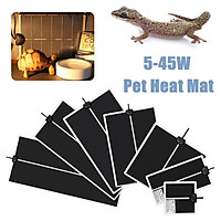 5-45W Adjustable Temperature Reptile Pet Heat Heating Mat Under Tank Warm A