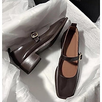 GIÀY SANDAL DA NÂU BÓNG