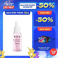 Serum Hồng GGG Cấp Nước, Dưỡng Trắng, Căng Bóng 10ml